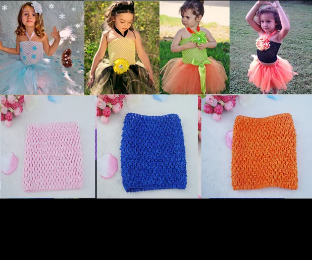 

New Arrival! 9Inch Children Crochet Tube Strapless Top, Customized