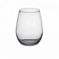 

Glassware manufacturers thick stemless white wine glass