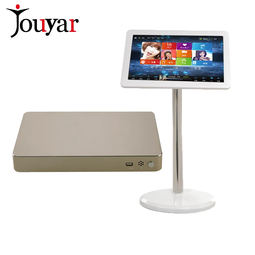 

3T hard disk 70,000 songs preload 19inch touch screen Professional Karaoke system Touch screen, White or black