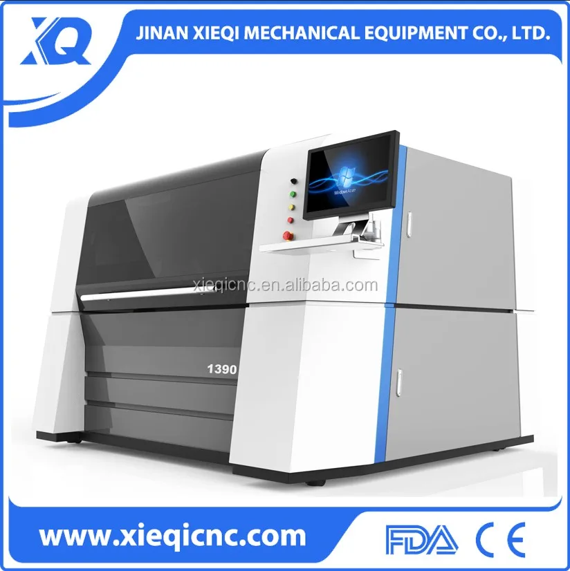 500W 1390 Fiber Laser Cutting Machine for Metal