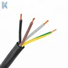 Flexible class 5 copper wire flex 0.5mm2 0.75mm 1mm 4 core rubber cable