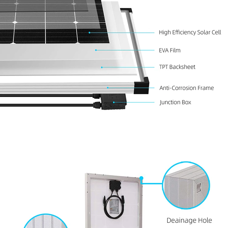 100w 24v solar panel