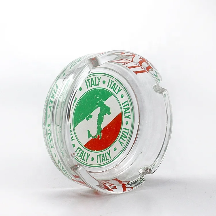 Cheap Glass Ashtrays Wholesale Personalized Custom Logo Ashtray Glass