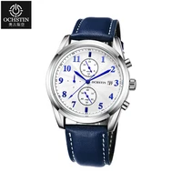 

OCHSTIN GQ038 Top Brand Montre New Men's Watches Quartz date Watch Limited Homme Brand Men Outdoor Sports Leather Strap Watch