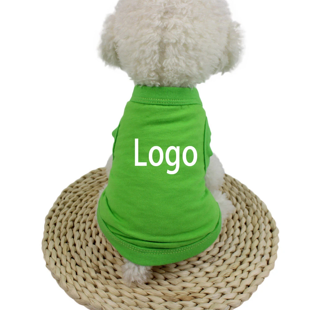 New Factory Blank Dog Clothing Fashional White Plain Dog T Shirts Buy