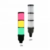 Mini RYG RGB Led Warning Tower Light 24V PC lens Screw fixed