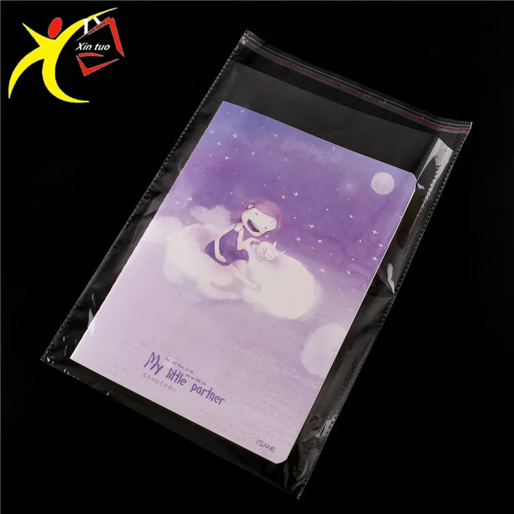 Customized Cellophane Bopp Packing Bag Opp Plastic Cover Credit Card
