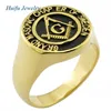Masonic association rings jewelry customized for anniversary