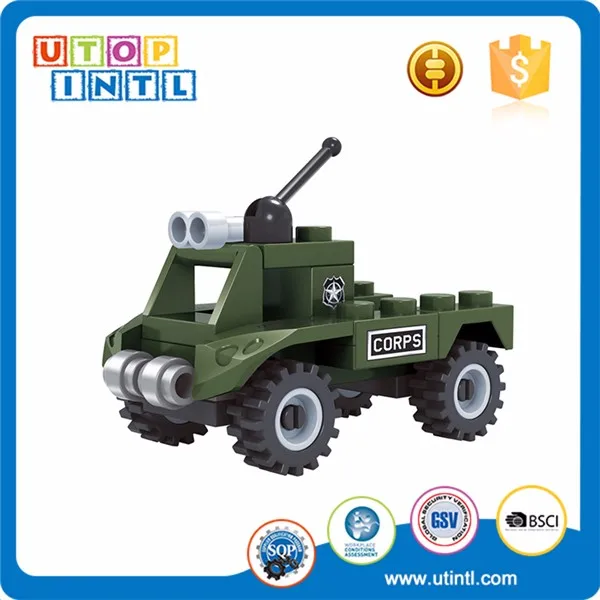 Newest DIY army base ABS plastic toys military series building block