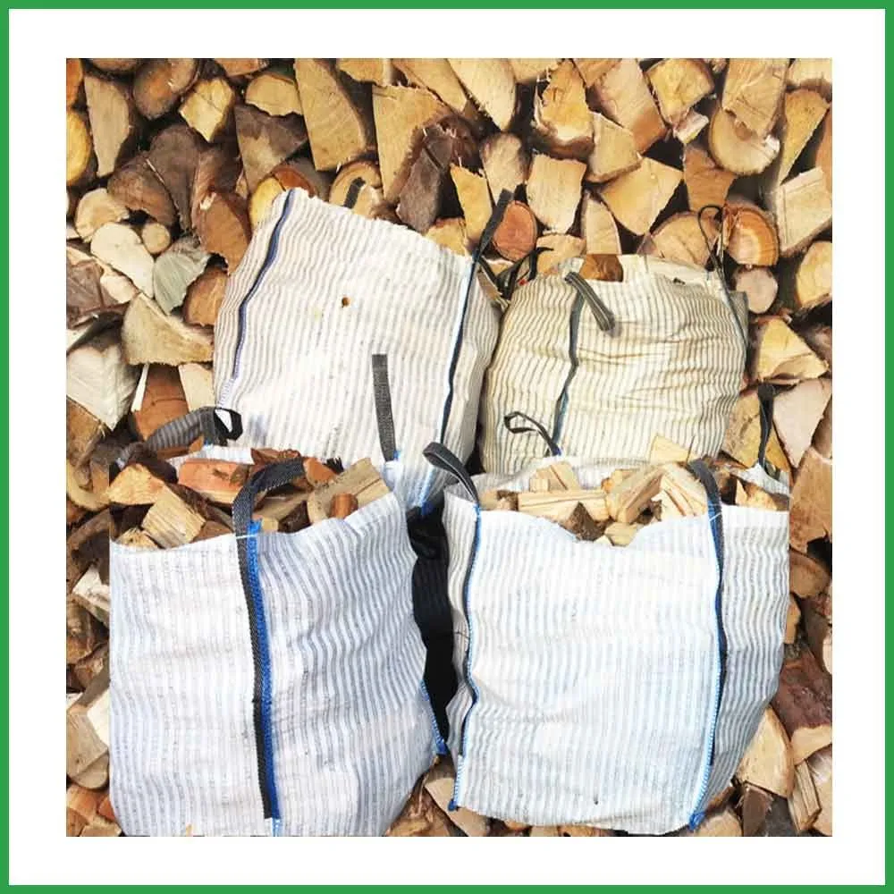 large mesh firewood bags