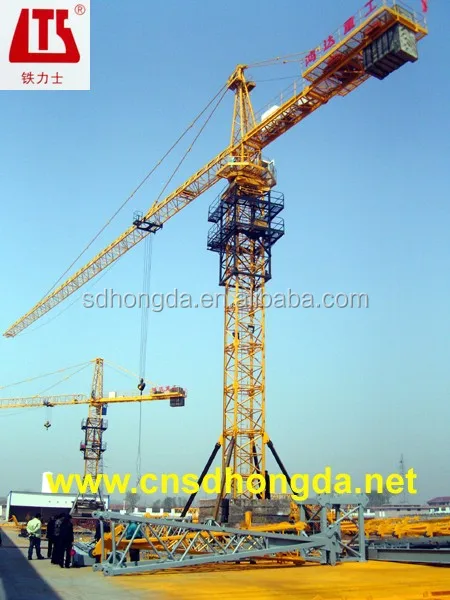 
Electric Self-raising Tower Crane QTZ125F on Sale 
