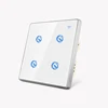new design energy saving wifi smart switch 1/2/3/4 wall switch for Google home and Amason Alexa