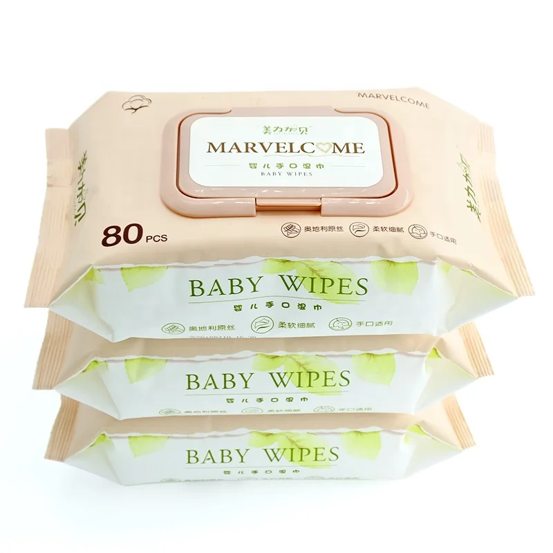 

New product alcohol free soft non-woven household cleaning baby wipes