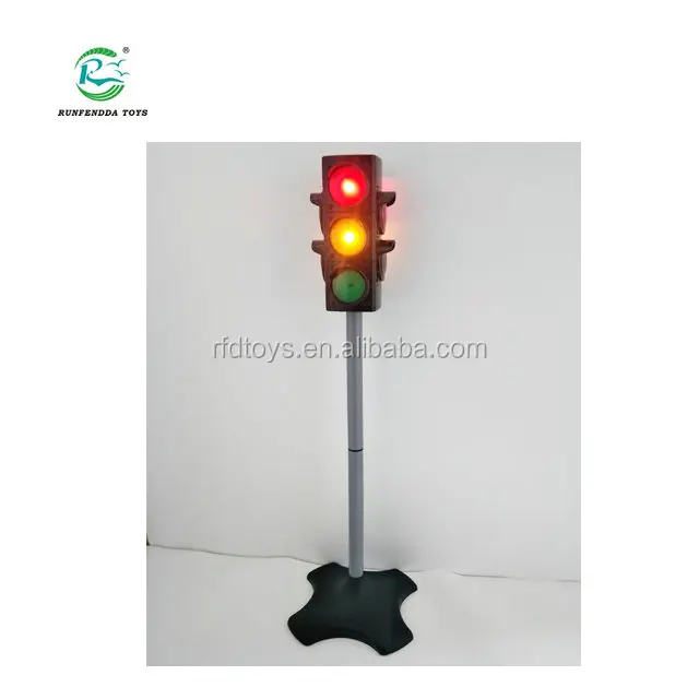 Toy Traffic & Crosswalk Signal With Light & Sound 4 Sided,Over 29" Tall Buy Toy Traffic