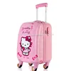 newest abs/pc 18 inch cartoon suitcase for kids,