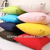 Screen printing colorful selection 100 cotton solid colour cushion cover