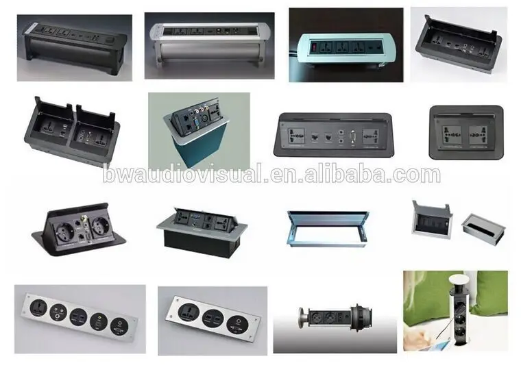 Bwt640 Office Furniture Flip Top Cable Cover/ Aluminum Panel With