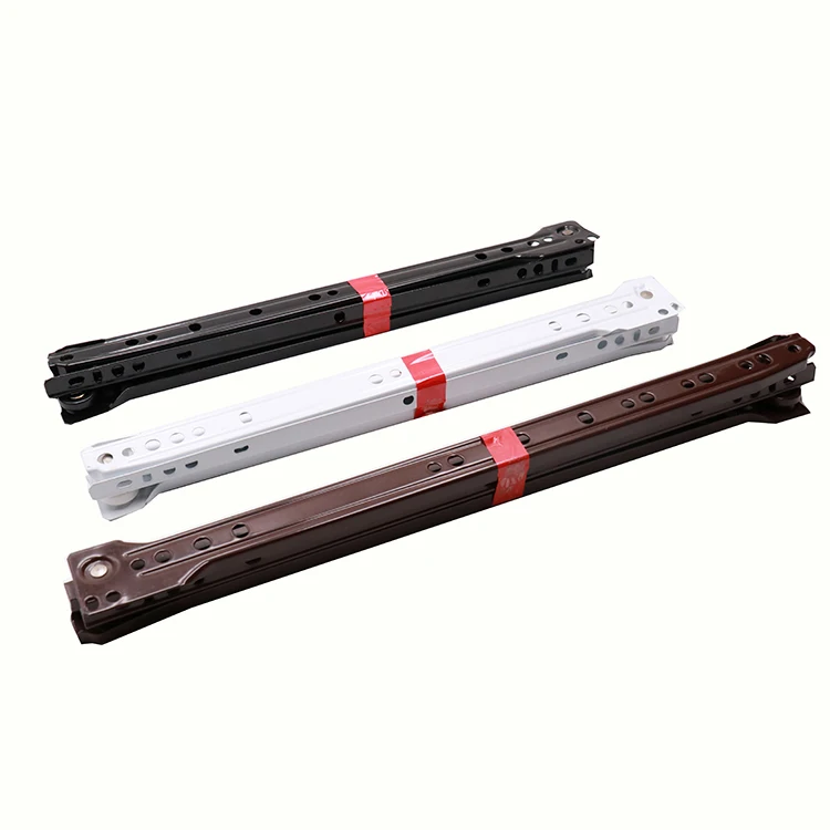 Fgv 10 Inch Telescopic Slide Drawer Furniture Slide Rubber Strip