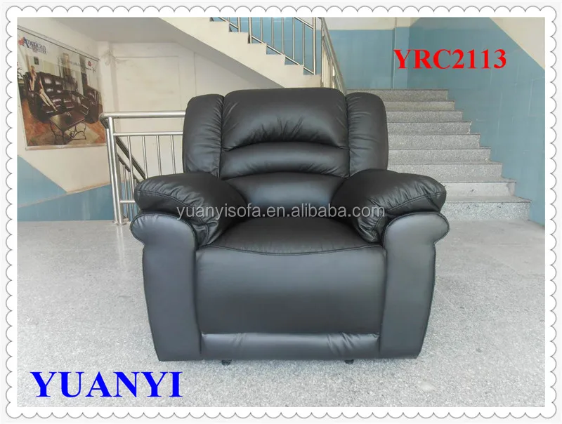 European Style Comfortable Synthetic Leather Living Room Furniture