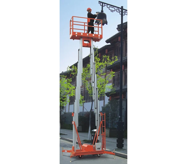 
6m -12m Double Mast Aluminum Lift Telescopic Lift 