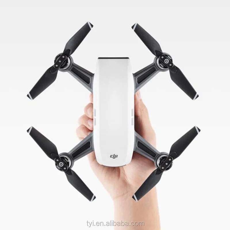 

New DJI Spark drone with hd camera and 3-Axis gimbal uav mini drones, White