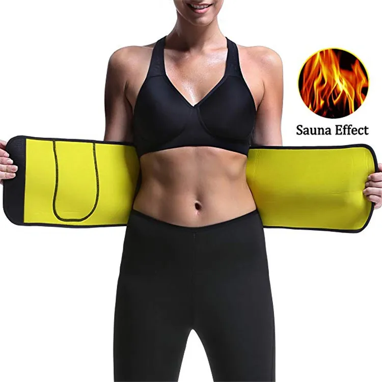 

Workout Abdominal Trainers Waist Trimmer Exercise Wraps with Pocket for Cell Phone