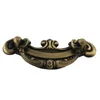 China suppliers zinc alloy Antique Brass furniture handle and knob, cabinet flush handle,drawer pull
