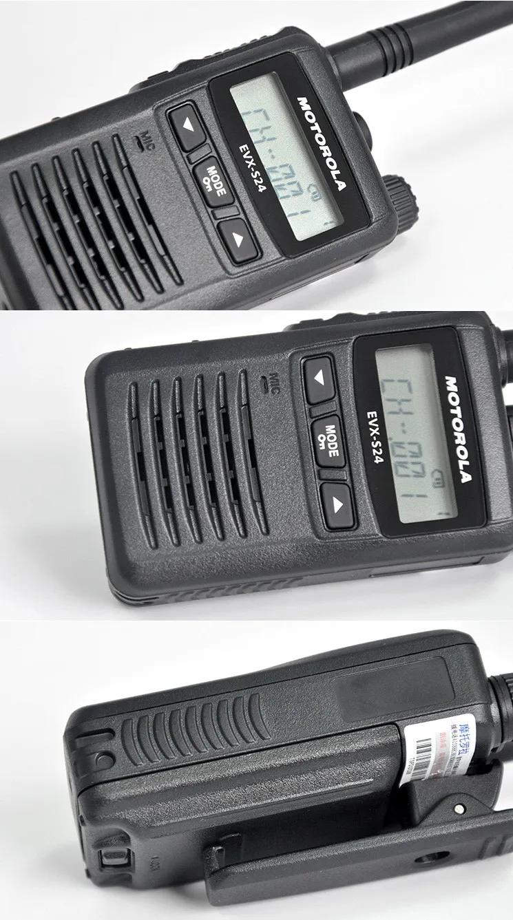 Original Motorola Evxs24 Two Way Radio Ip67 Waterproof Uhf Radio