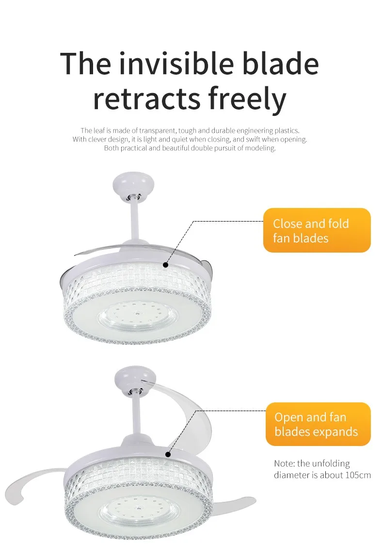 Ceiling Fan, LED, 220, 147 - detail 10