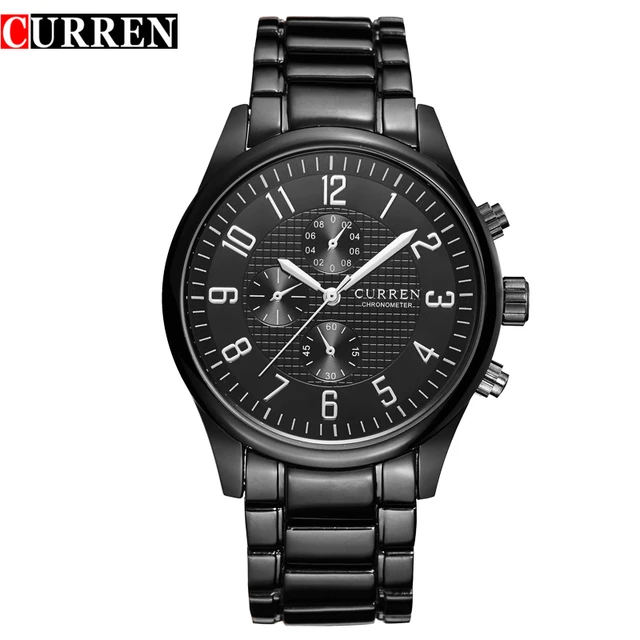 curren watches chronometer