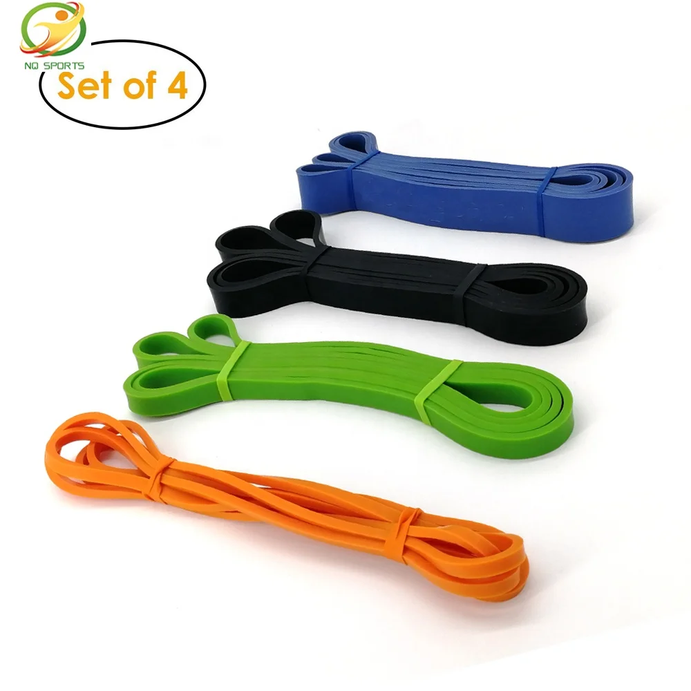 

High-quality Stretch Running Resistance Bands Pull Up 2080 Bands Set, Customized color