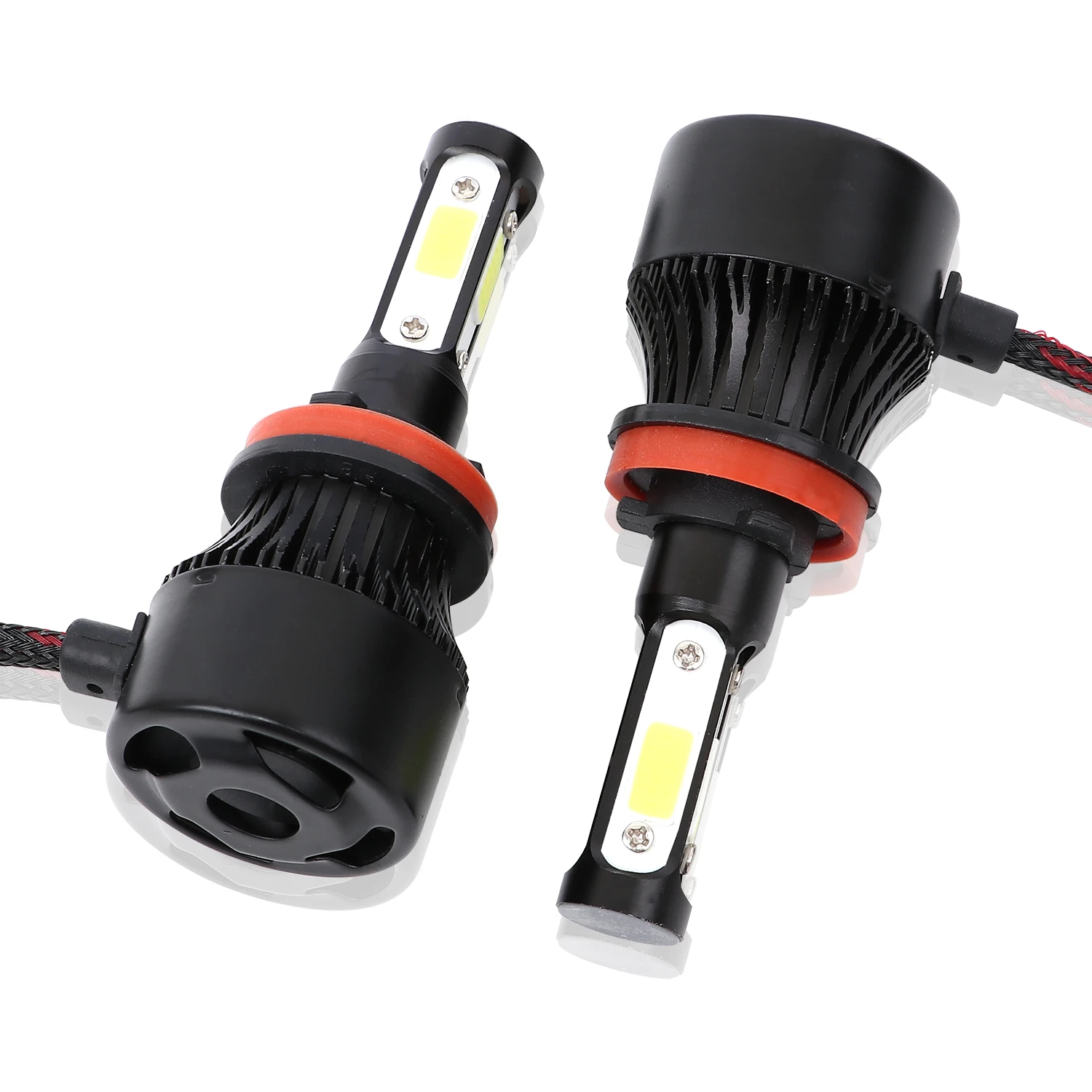 4 side led headlight bulb auto lighting system h7 h4 h11 9005 9006 9007 h13 x3 s2 G2 x7 led bulb