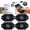 4 Pods Multicolor LED Light Kit RGB Off Road LED Rock Lights