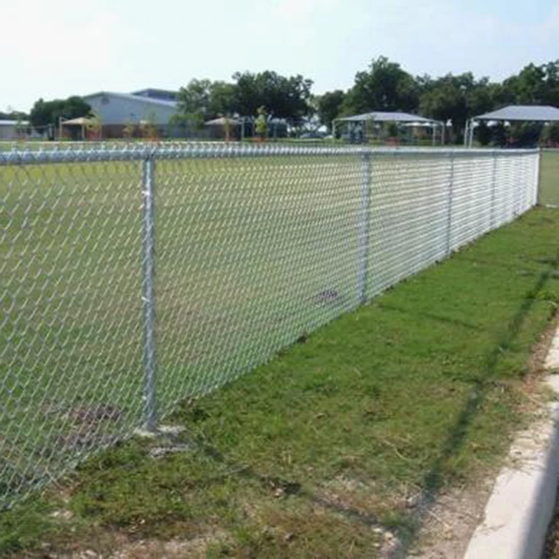 

Industrial chain link fencing