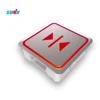New design elevator door buttons square shape push button DC24V /DC12V