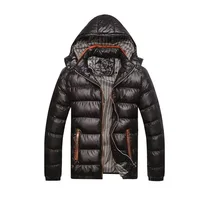 

wholesale warm simple fashion winter men jacket cotton padding coat men down jacket