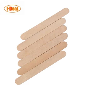 Image of High Quality 150*18*1.6mm Big Wooden Sticks for Waxing 100pcs per bag