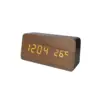 Christmas Gifts LED Wooden Alarm Digital Clock