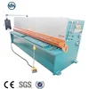 Chinese E21S system NC 2mm 3mm 4mm 5mm 6mm thickness hydraulic sheet metal shearing machine for sale