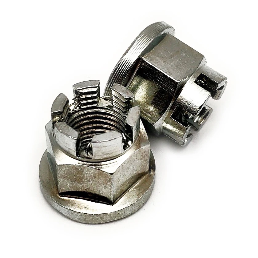 Hex Flange Slotted Castle Nut Buy Castle Nut,Slotted Castle Nut,Hex