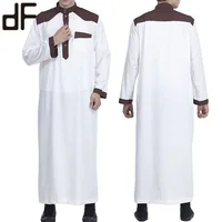 

wholesale al daffah thobes new design al daffah muslim clothing arabic thobe men thawb robe abaya Jubba