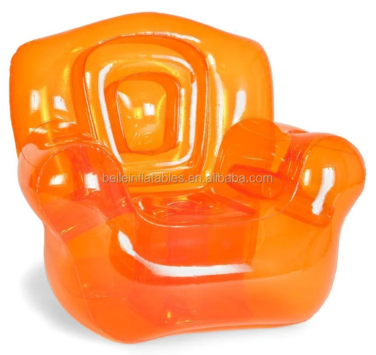 
Commercial customized transparent inflatable sofa for sale 