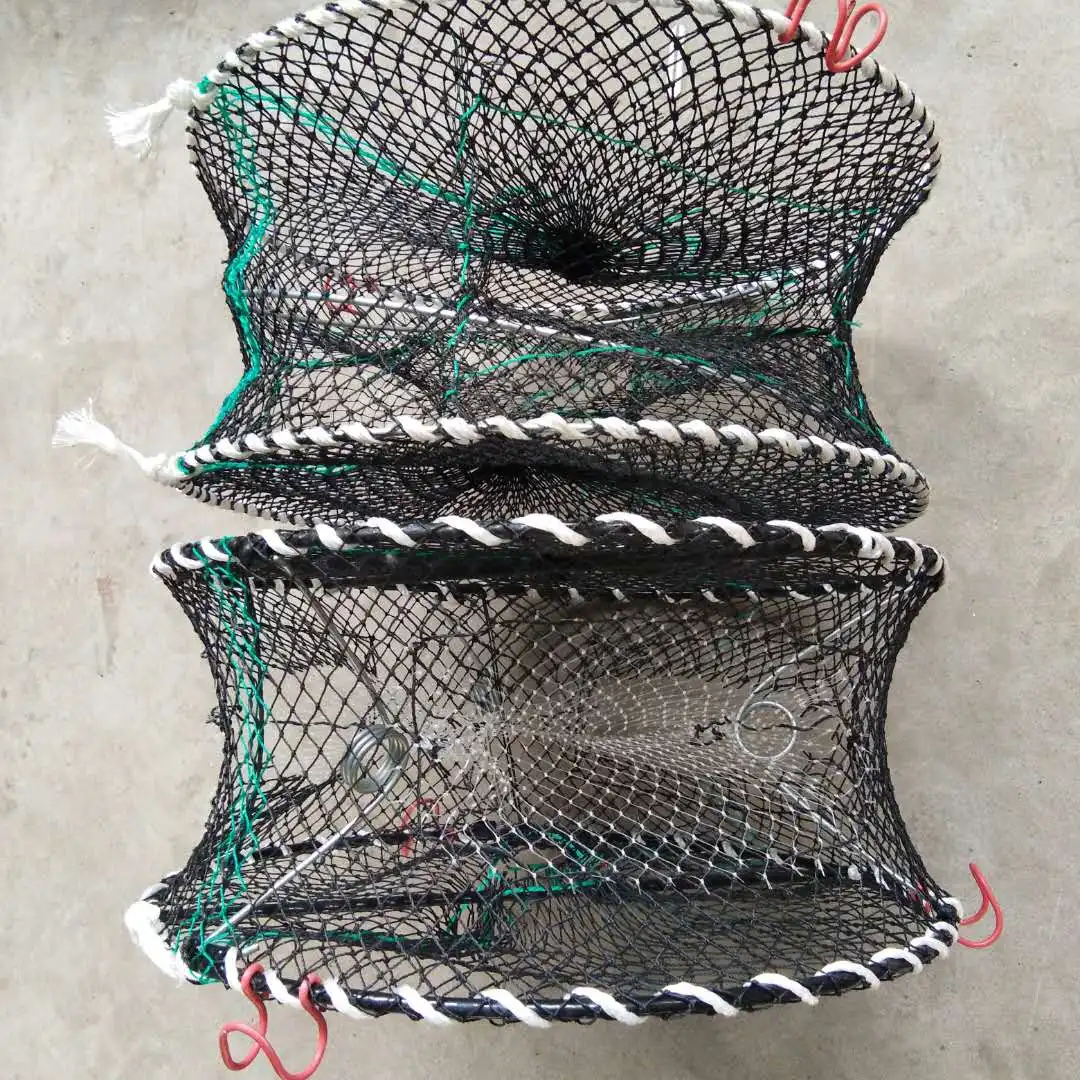 Fishing Black Stone Lobster Sale Pots King Crab Traps Foldable - Buy ...