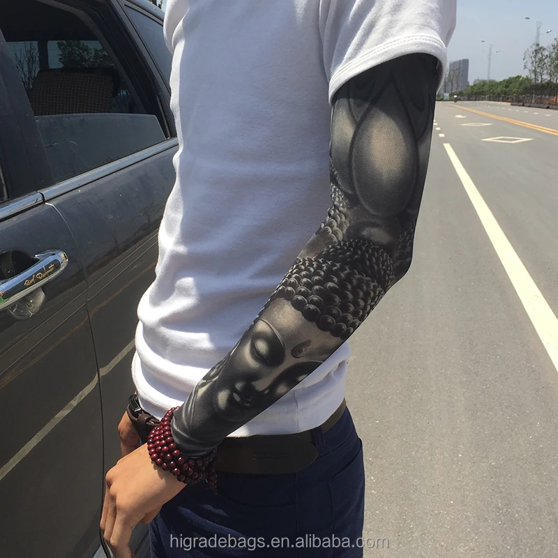 

Free shipping wholesale fabric tattoo sleeve stencil
