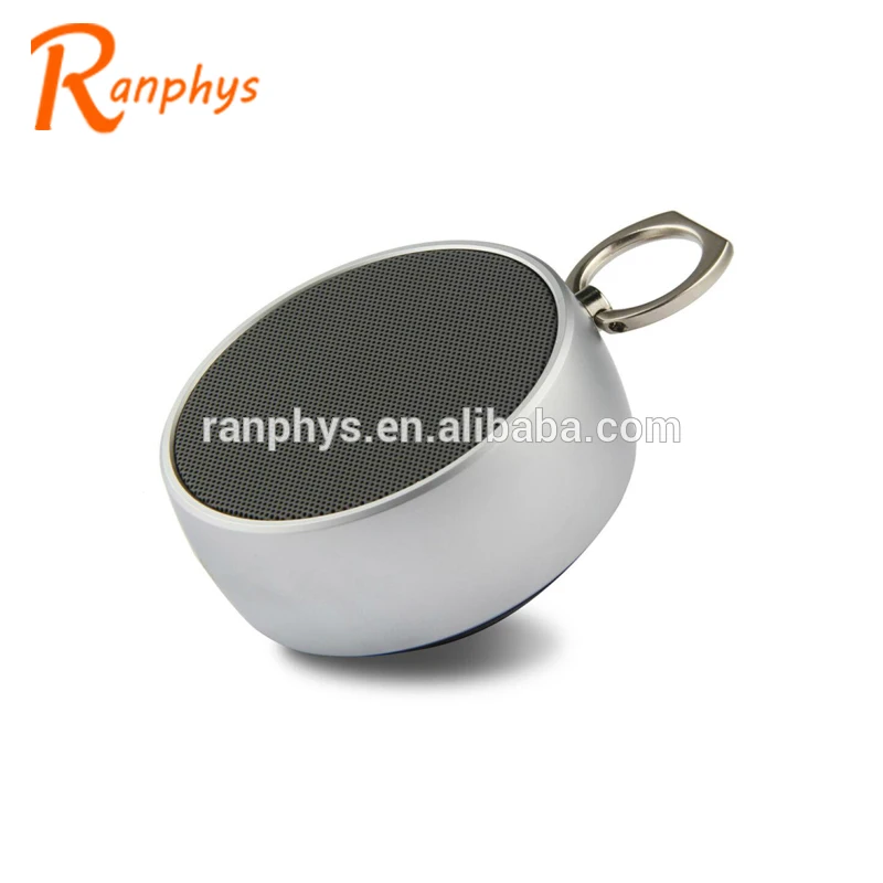 

Ranphys Promotional Portable mini wireless Bluetooth speaker sport steel metal gift speaker, Black/silver/gold/red and blue