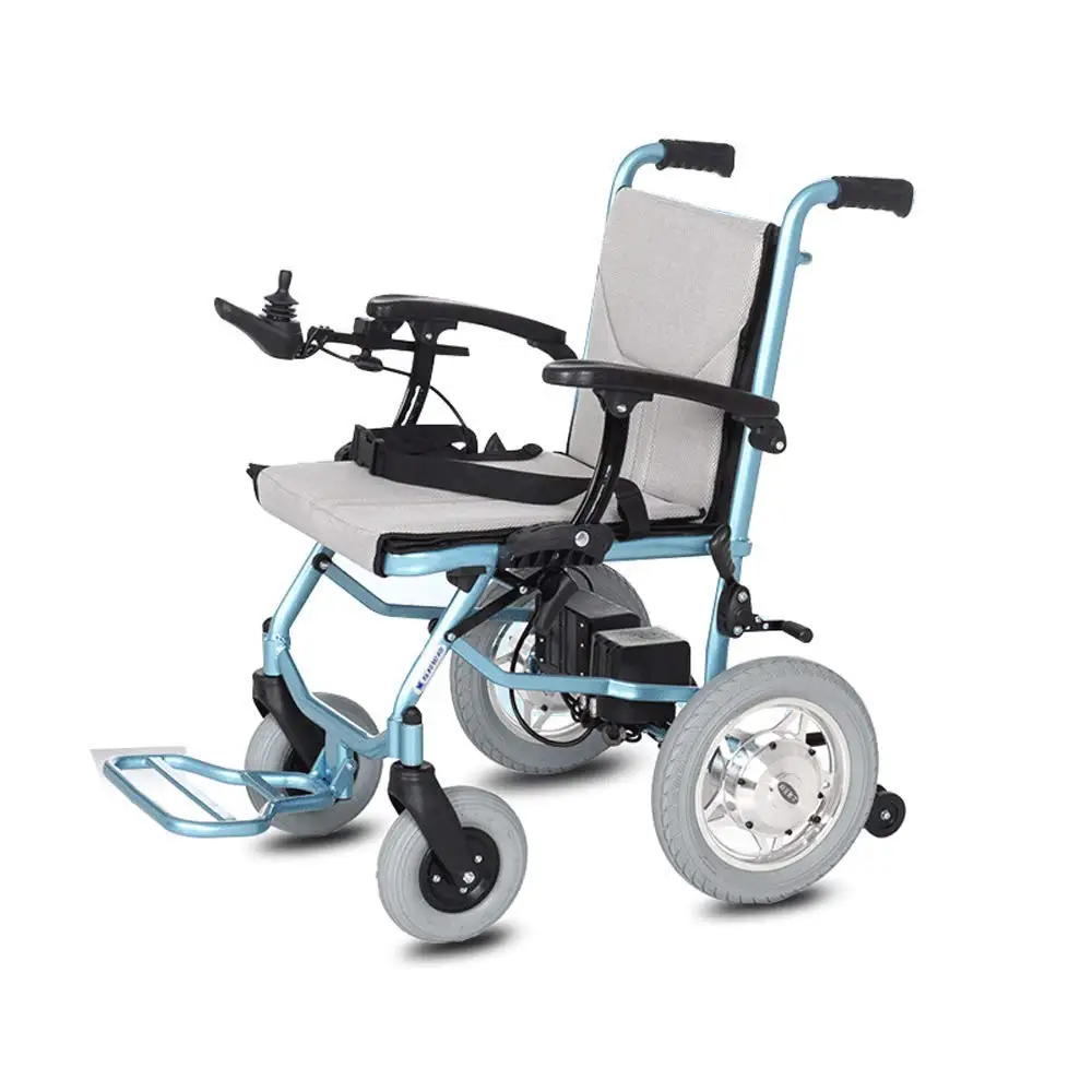 Buy ZJⓇ Wheelchair Wheelchair, Aluminum Folding Electric Wheelchair