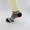 Custom summer men happy socks ankle stripes sox
