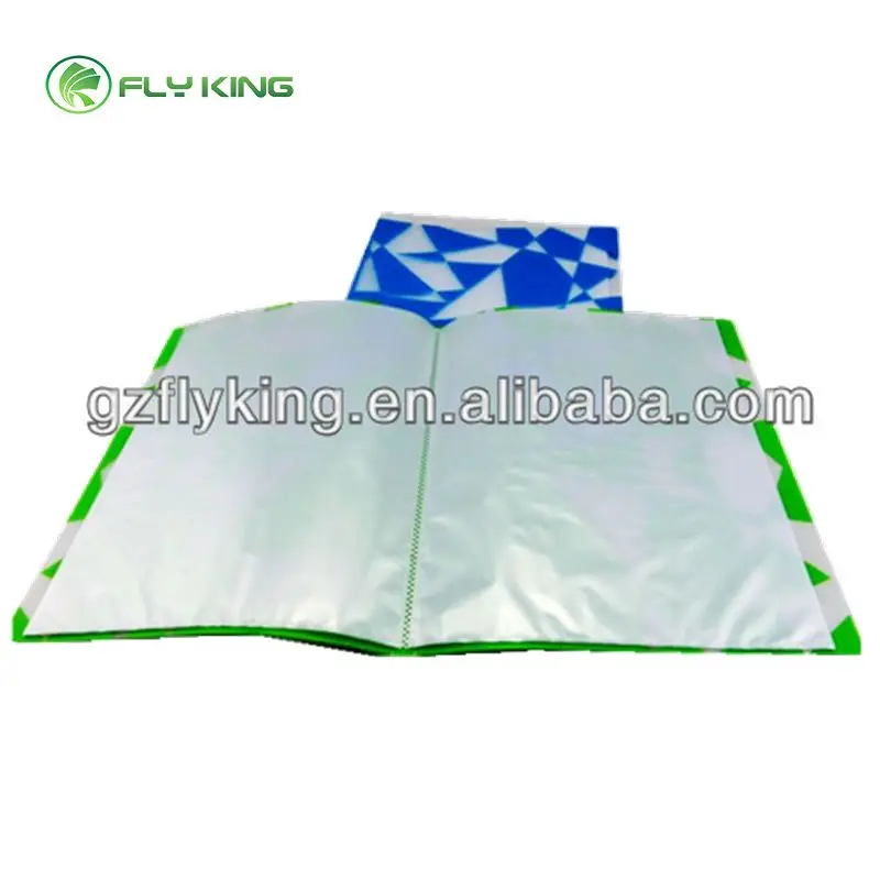
clear plastic A4 sheet protector folder 