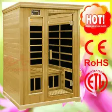 Твердые деревянные двери со стеклом GW-205