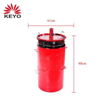 4 In 1 Multifunction Bbq Can Be Used As Fire Pit And Charcoal Bbq